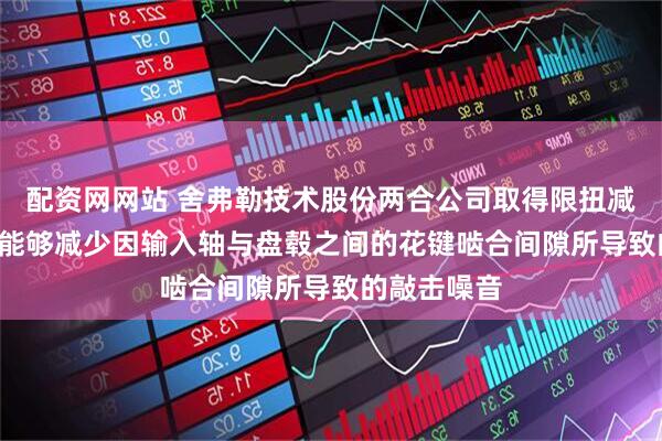 配资网网站 舍弗勒技术股份两合公司取得限扭减振器专利, 能够减少因输入轴与盘毂之间的花键啮合间隙所导致的敲击噪音