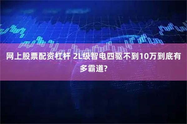 网上股票配资杠杆 2L级智电四驱不到10万到底有多霸道?